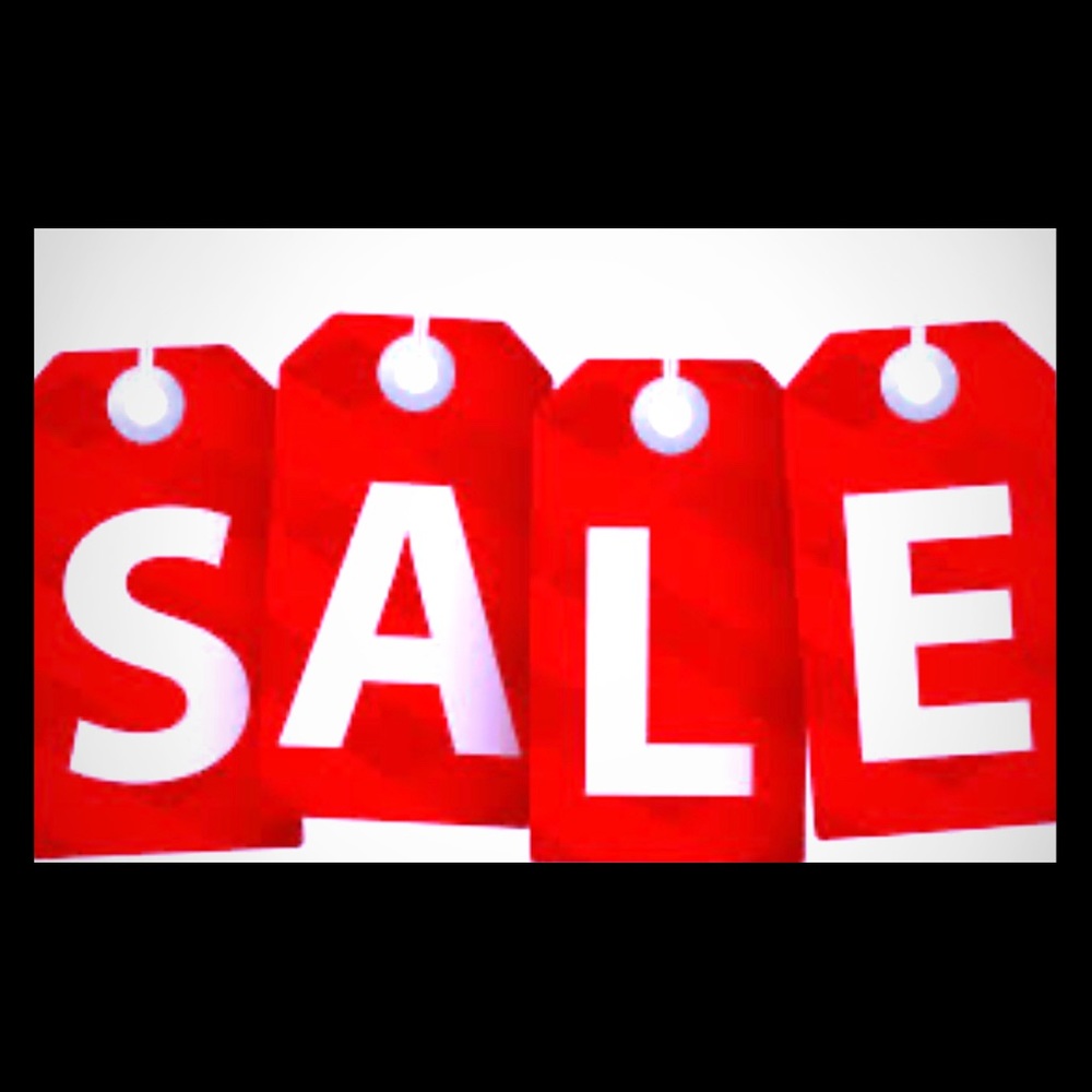 Everything on sale now!